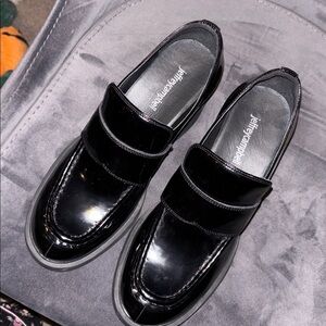 Jeffery Campbell Black Women's platform Loafers